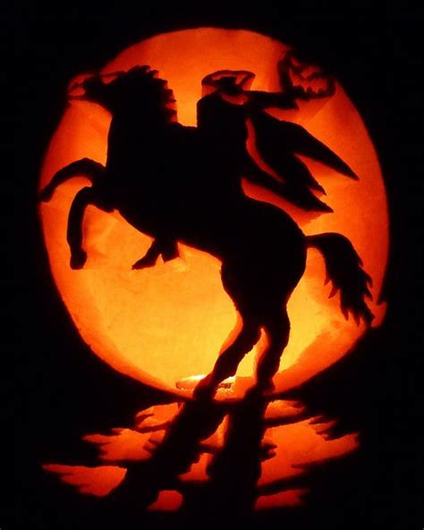 Headless Horseman | Pumpkin carving, Halloween pumpkin carving stencils, Pumpkin carving templates