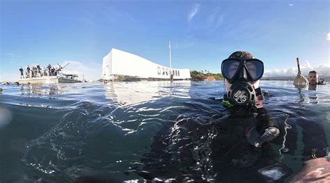 USS Arizona – very rare and special wreck-dive - CONTACT magazine