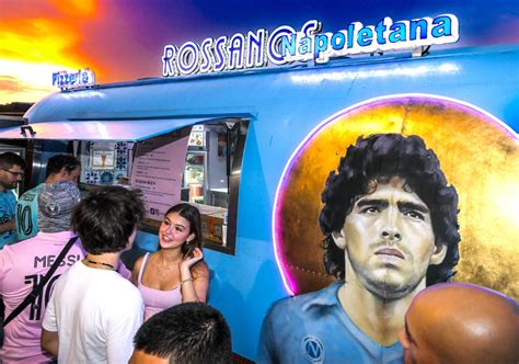 Have you tried the Lionel Messi pizza at DRV PNK Stadium in Fort Lauderdale?