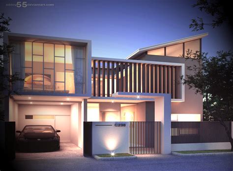 View Fasad Rumah Minimalis Modern Pics