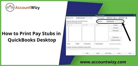 How to Print Pay Stubs in QuickBooks Desktop?