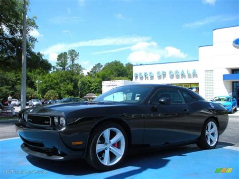 2008 Brilliant Black Crystal Pearl Dodge Challenger SRT8 #30769855 ...