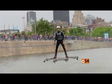 Hoverboard Prototype Tested in Canada - YouTube