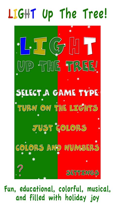 Light Up The Tree! (Colorful Educational Christmas Game):Amazon.com ...