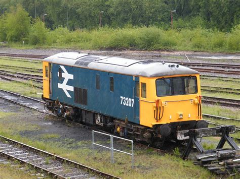 British Rail Class 73 Diesel-Electric Locomotive - British Railways Blue large logo No.73207 ...