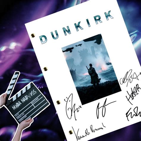 Dunkirk Movie Transcript / Script / Screenplay / Autographed | Etsy