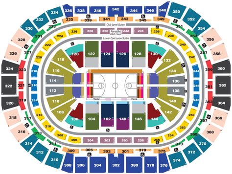 Ball Arena Seating Chart 2023: Hockey, Basketball & Concert - SeatGraph