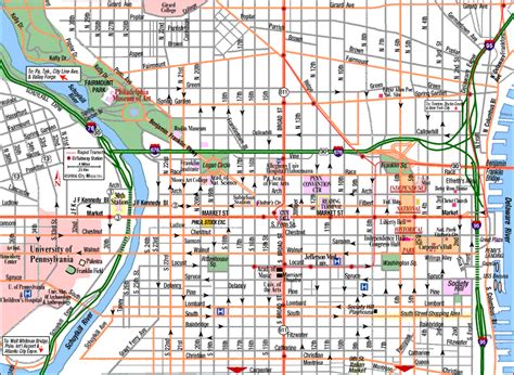 Street Map Of Philadelphia Pa - Sioux Falls Zip Code Map