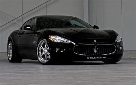 Black Maserati Wheels and More | Full HD Desktop Wallpapers 1080p