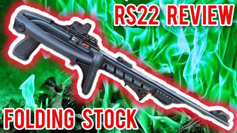 Rossi RS22 Review - Folding Stock Upgrade - YouTube