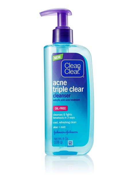 Acne Triple Clear™ Cleanser | CLEAN & CLEAR®