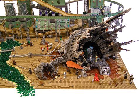 Post-Apocalyptic LEGO Diorama - Neatorama