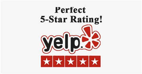 Yelp 5 Star Badge Clipart