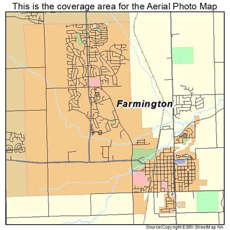 Aerial Photography Map of Farmington, MN Minnesota