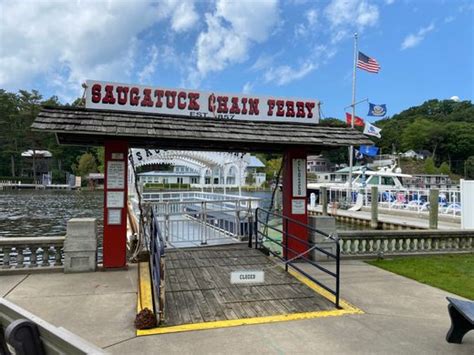 Saugatuck Chain Ferry – Saugatuck, Michigan - Atlas Obscura