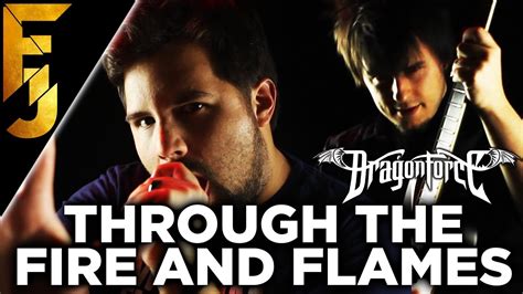 "Through The Fire and Flames" Feat. Caleb Hyles - Dragonforce Guitar Cover | FamilyJules - YouTube