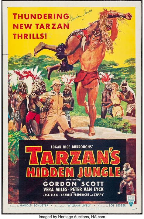 Vintage Tarzan movie posters