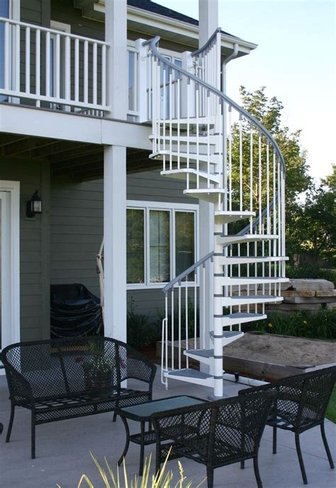 20+30+ Exterior Spiral Staircase Kit – HOMYRACKS