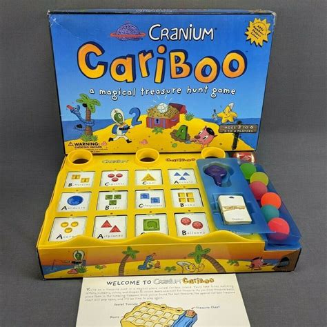 Cranium Cariboo Magical Treasure Hunt Game 2002 Complete | eBay in 2020 | Treasure hunt games ...