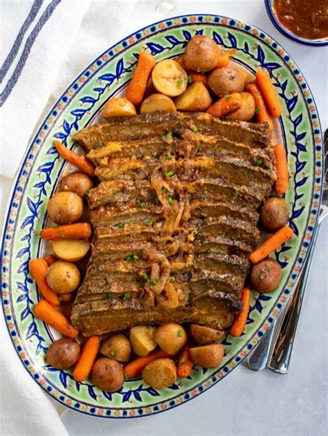 Jewish Brisket with a Classic Braising Sauce - OMG! Yummy