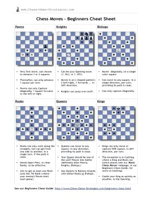 Chess-Game-Strategies - Fill and Sign Printable Template Online