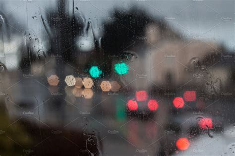 Rain and lights | High-Quality Abstract Stock Photos ~ Creative Market