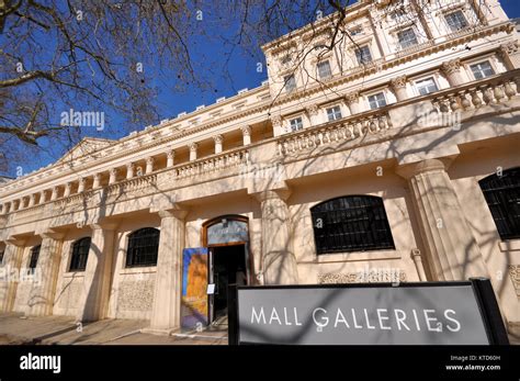 The Mall Galleries, home of the Federation of British Artists (FBA) in The Mall, London. Space ...