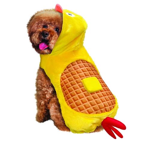 Way to Celebrate Halloween Chicken And Waffle Costume For Dogs, Medium ...