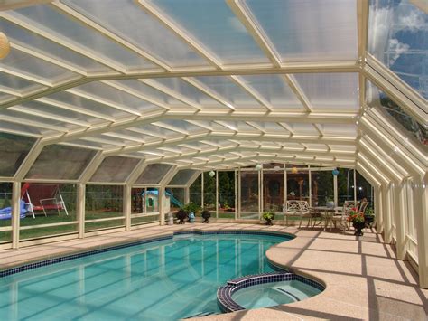 Connecticut Glass Pool Enclosure Manufactured by Roll-A-CoverAmerica's ...