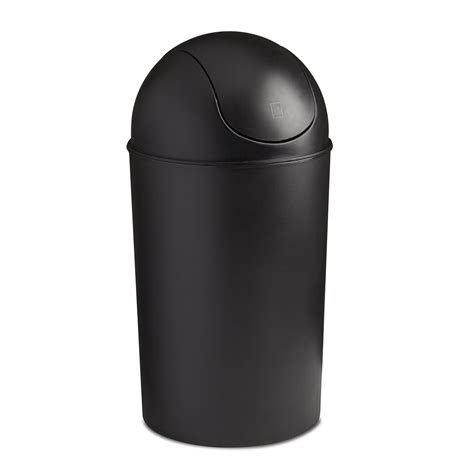 Umbra Grand 10 Gallon Indoor/Outdoor Kitchen Trash Can with Swing Top ...