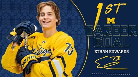 ethan edwards | Hot hockey players, Hot hockey boy, Michigan hockey