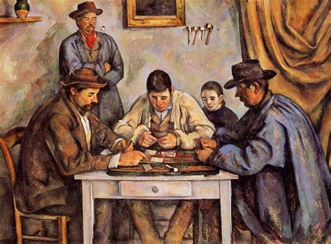 The Card Players, 1890 - 1892 - Paul Cezanne - WikiArt.org