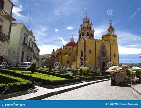 Basilica of Our Lady in Guanajuato, Gto Editorial Image - Image of ...