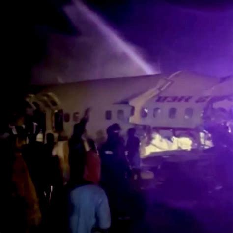 Air India Express plane skids off runway, killing at least 18 and ...