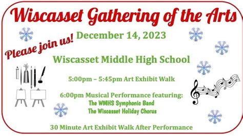 Wiscasset Gathering of the Arts | Wiscasset School Department