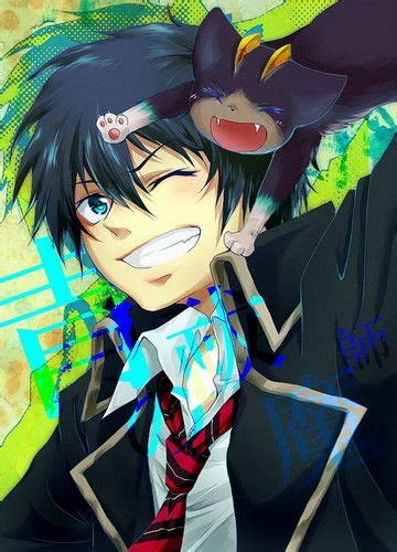 Blue Exorcist Fan Art: Rin and Kuro | Blue exorcist rin, Blue exorcist, Blue exorcist anime