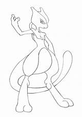 Drawing Of Mewtwo Coloring Page  Download & Print Online Coloring sketch template