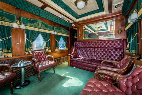 Vagón privado de J.P.Morgan | Pullman car, Train decor, Luxury train