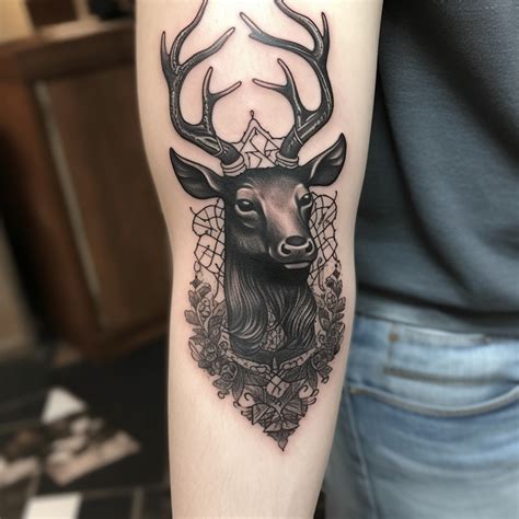 58 Stag Tattoo Ideas - TattooClue.com