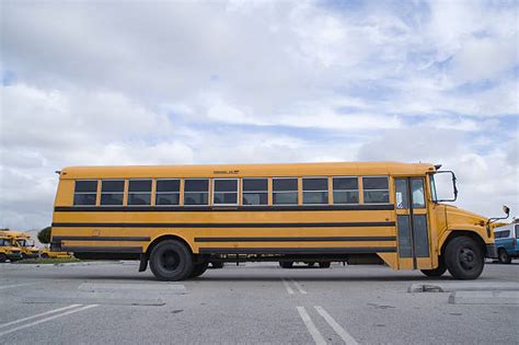 School Bus Side View Stock Photos, Pictures & Royalty-Free Images - iStock