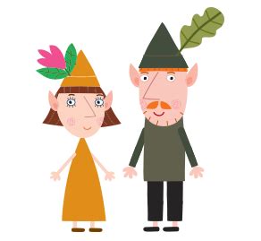 Meet the Characters | The Little Kingdom Ben And Holly Party Ideas, Ben Elf, Elf Clipart, Ben E ...