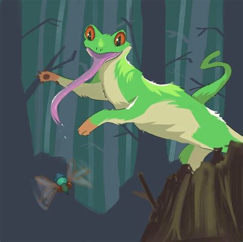 Drew a frog cat hybrid : r/ProCreate