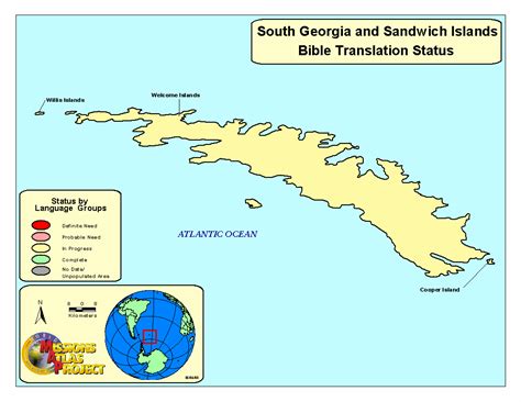 South Georgia and Sandwich islannd - WORLDMAP.ORG