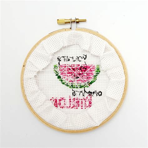 How to frame a cross stitch quick and easy – Sugaridoo