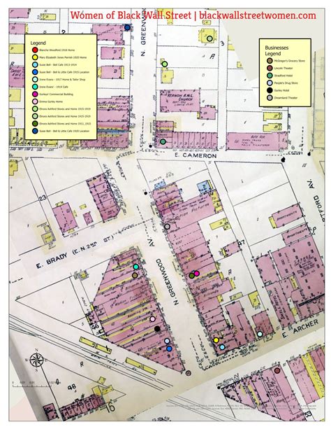 Historic Maps of Greenwood – Historic Greenwood & The Tulsa Race Massacre: