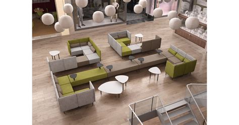 Round Settee Lobby Sofa | Baci Living Room