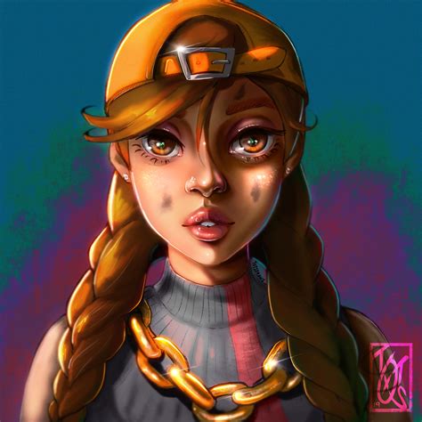 Aura fortnite skin fanart - sakishowcase