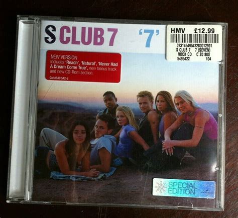 S Club 7 "7" CD Album with Special Edition Sticker on cover and CD ROM (2004) 731458940920 | eBay