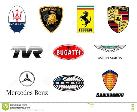 Luxury Car Company Logos