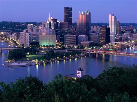 Pittsburgh Skyline Wallpapers - Top Free Pittsburgh Skyline Backgrounds ...